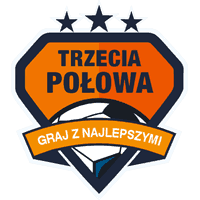 Logo firmy trzecia połowa, która organizuje turnieje piłkarskie dla dzieci i młodzieży i piłki nożnej kobiecej dla kobiet amatorskich amatorskie futsal i beach soccer czyli piłka plażowa