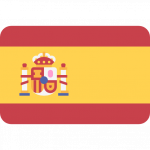 flaga Hiszpanii symbolizujące nasze turnieje piłkarskie organizowane w Hiszpanii